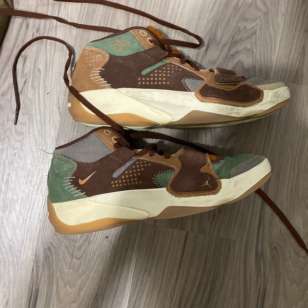 Jordan zion 2 voodoo basketball shoes